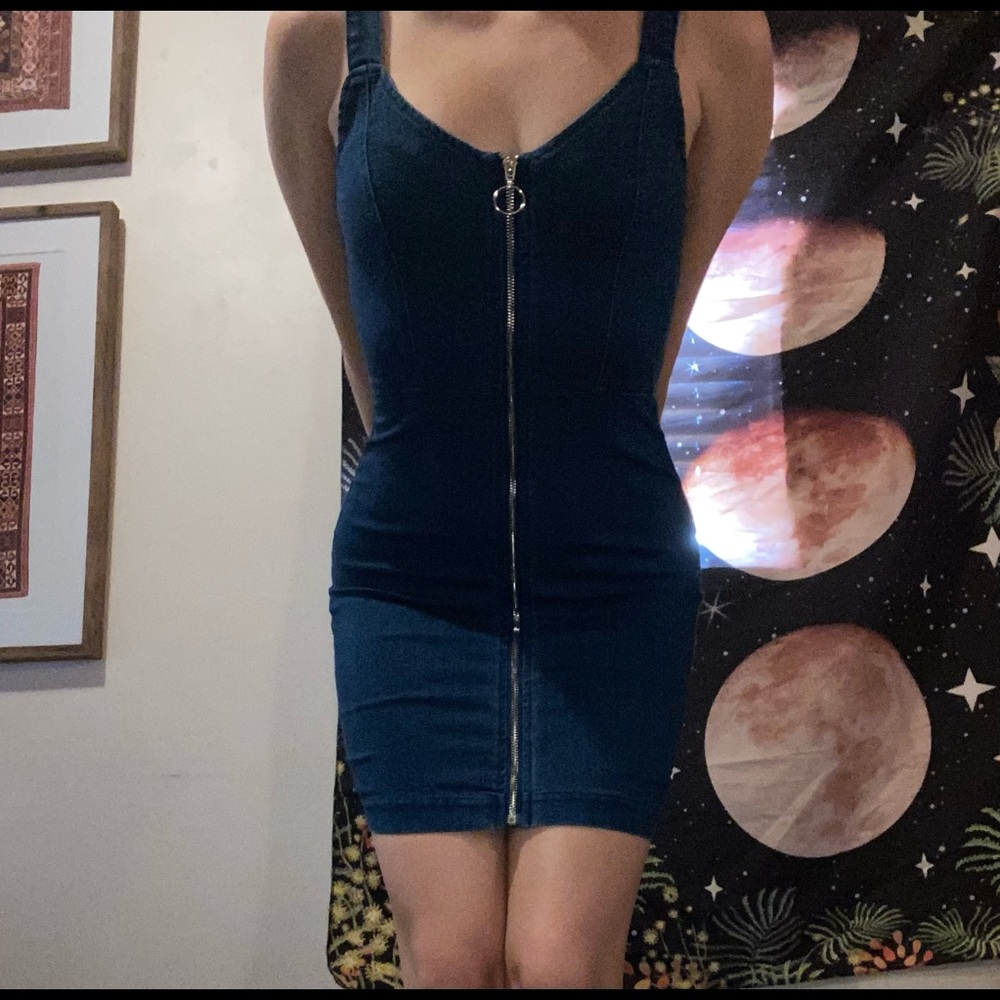 Denim dress